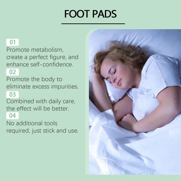 100% Merbal & Gentle Ingredient Detox Foot Pads (BUY 1 GET 1 FREE )